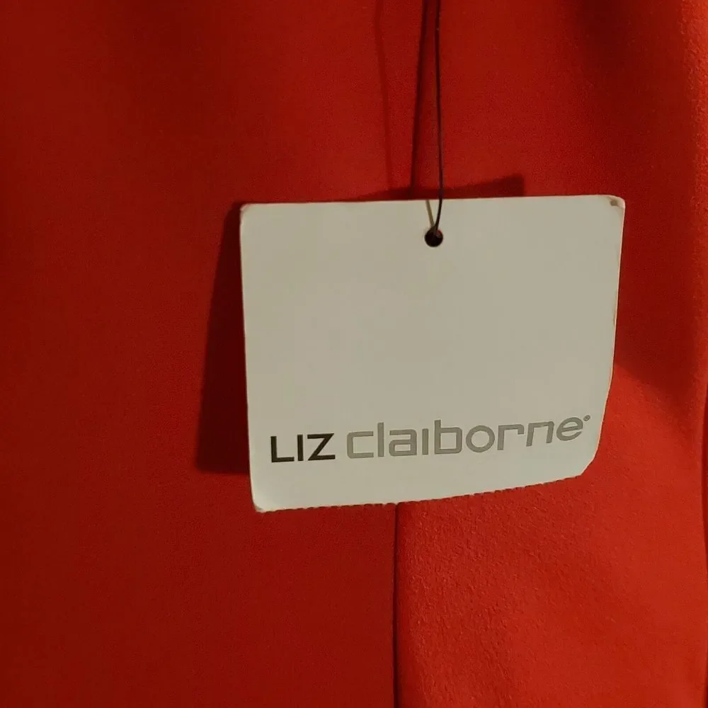 Liz Claiborne Sleeveless Seamed Front Sheath Dress Ladies Size 12 - Picture 5 of 9